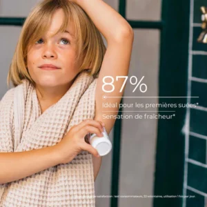 MON PREMIER DÉO Pomme & Aloe Vera BIO – Roll-on 50 ml | Fraîcheur & Douceur Naturelle